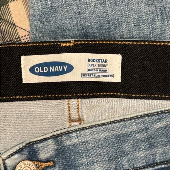 Old Navy Blue Super Skinny Jeans size 22 - Picture 10 of 10